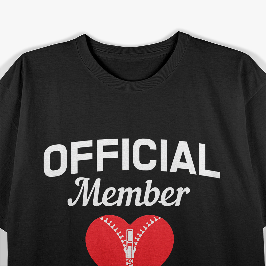 Open Heart Surgery Zipper Club Funny Recovery T-Shirt