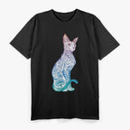 Stay Weird Pastel Sphynx Cat T-Shirt