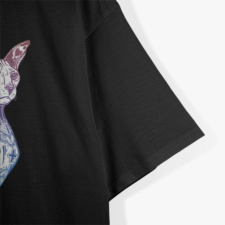 Stay Weird Pastel Sphynx Cat T-Shirt