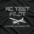 RC Plane Test Pilot Funny Radio Control Hobby T-Shirt