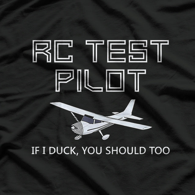 RC Plane Test Pilot Funny Radio Control Hobby T-Shirt
