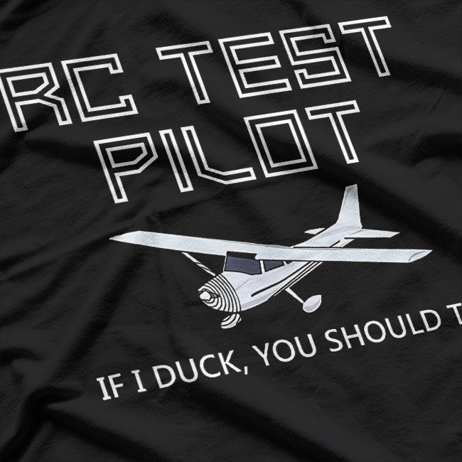 RC Plane Test Pilot Funny Radio Control Hobby T-Shirt