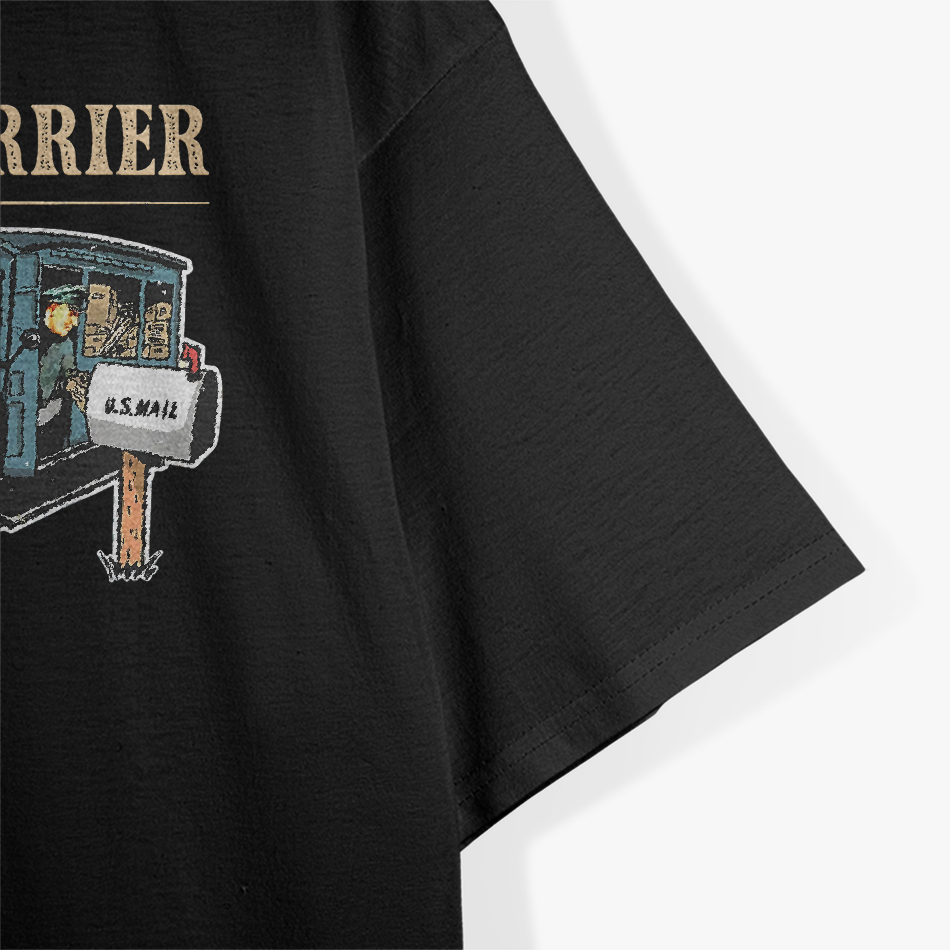 Rural Carrier Postal Worker Driver Vintage Mailman Postman T-Shirt