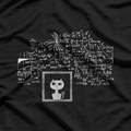 Schrodingers Cat Funny Science Physics T-Shirt