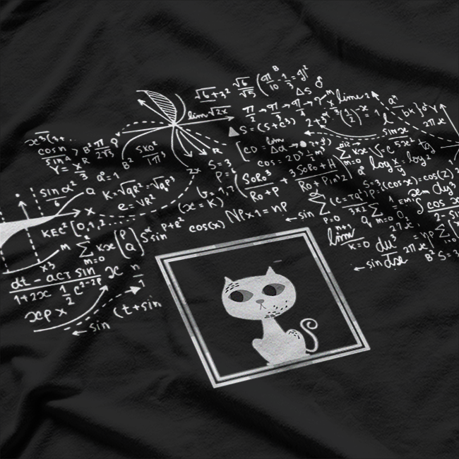 Schrodingers Cat Funny Science Physics T-Shirt
