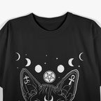 Sphynx Black Cat Pastel Goth, Occult Witchy Metal Aesthetic T-Shirt