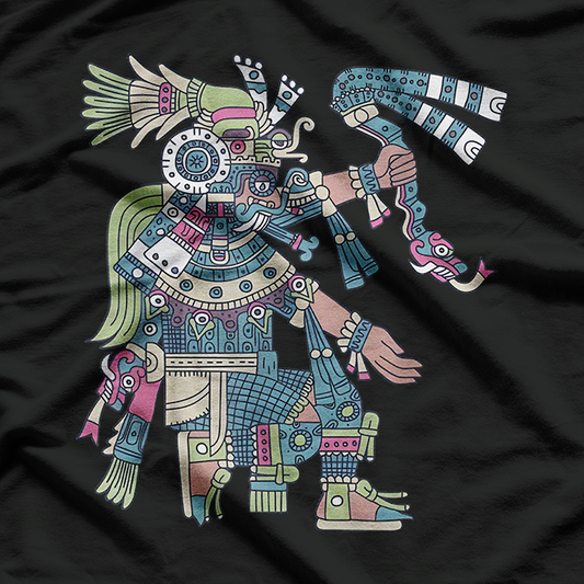 Tlaloc: The Aztec God of Rain - Master of Water, Fertility, and Life T-Shirt