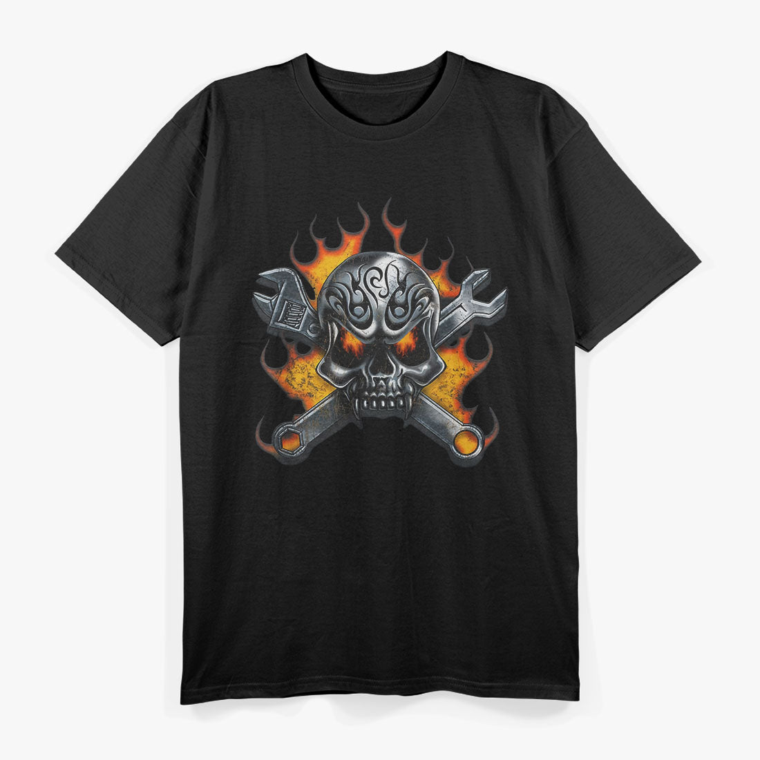 Skull Mechanic Essential Design Great Gift Idea T-Shirt