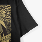 Synths & Samurai: Techno Music Meets Funny Synthesizer Warrior T-Shirt