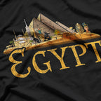 Africa Ancient Egyptian Pyramids - A Tribute to Egypt’s Timeless Legacy T-Shirt