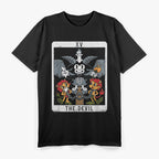 Baphomet The Devil Tarot Card – Embracing Duality, Power, and Transformation T-Shirt