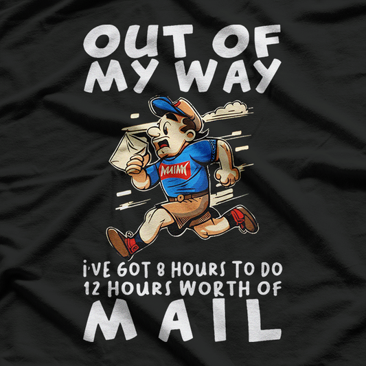 Best Postal Worker Funny Delivery Mailman T-Shirt