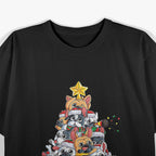 French Bulldog Christmas Tree Dog Lover Xmas Ugly Sweater T-Shirt