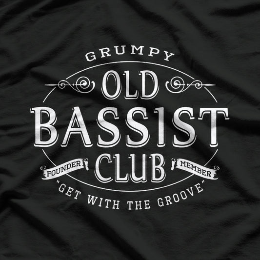 Grumpy Old Bassist Club, Bass Guitar Comfort T-Shirt