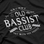 Grumpy Old Bassist Club, Bass Guitar Comfort T-Shirt