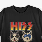 HIZZ Cat Kitten Meow Rocker Parody T-Shirt