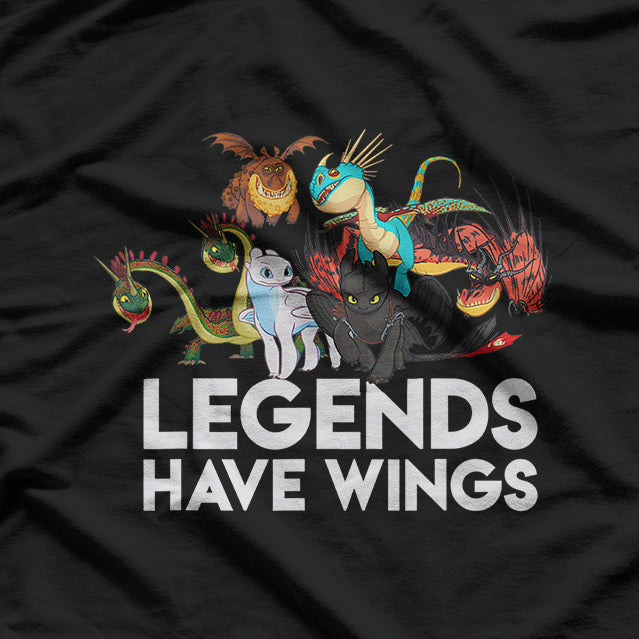 How to Train Legendary Dragons - Master the Mythical Beasts T-Shirt