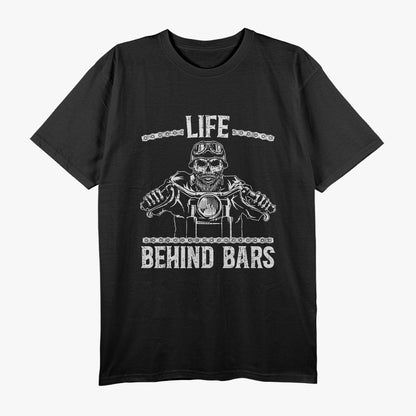 Life Behind Bars Biker Motorcycle T-Shirt