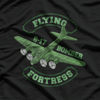 Flying B-17 Bomber, WW2 Plane Aviation Airplane T-Shirt