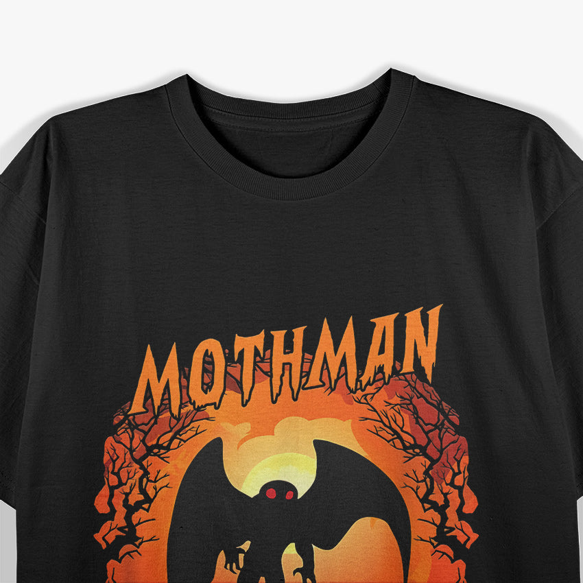 Mothman Live Laugh Lurk - The Cryptid's Guide to Life T-Shirt