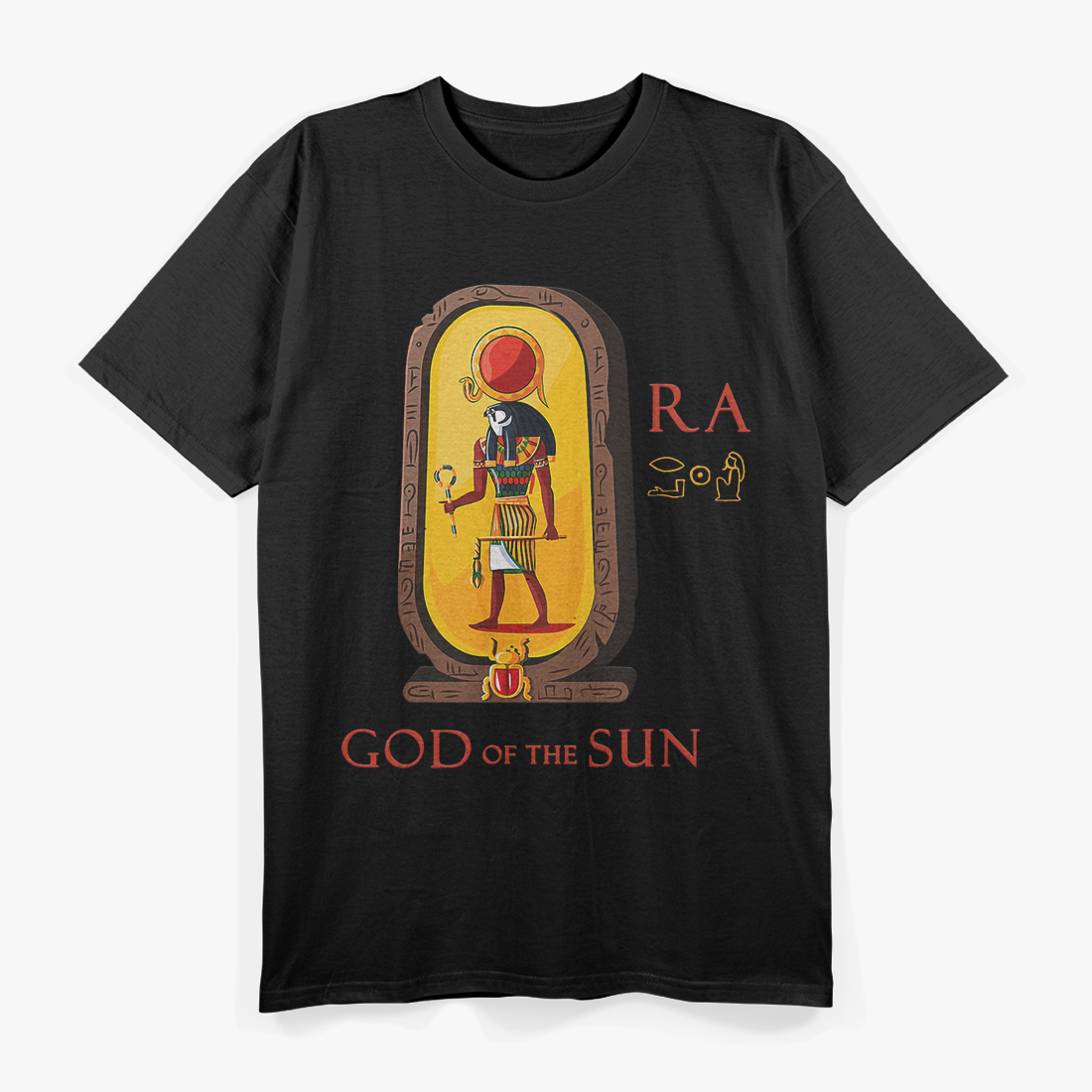 Ra: The Ancient Egyptian God of the Sun - Divine Light and Power of Creation T-Shirt