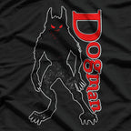 Red Eye Dogman: The Terrifying Cryptid of America's Dark Forests T-Shirt