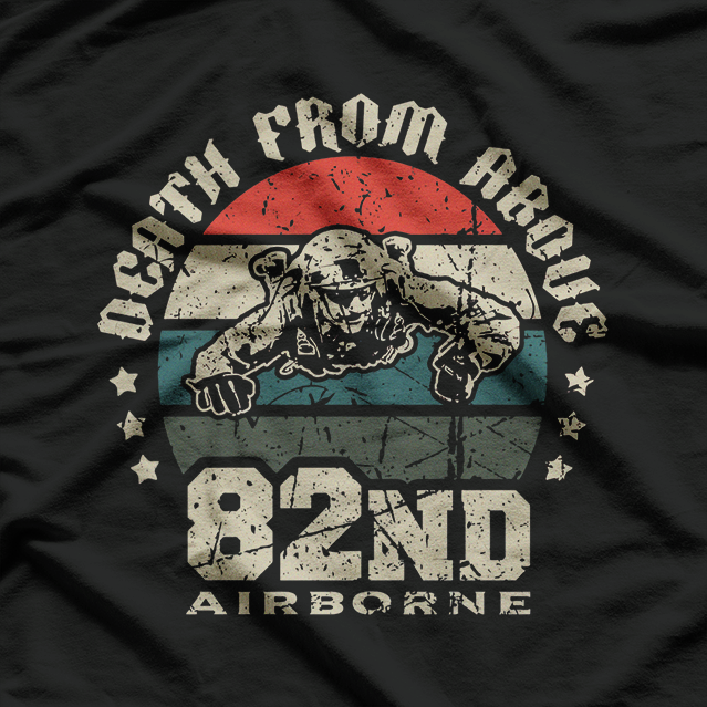 Veteran Vintage Death From Above 82nd Airbone T-Shirt
