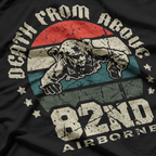 Veteran Vintage Death From Above 82nd Airbone T-Shirt