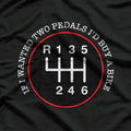 Manual Trans GTI 6-Speed: Save the Manual, Car Guys Unite T-Shirt