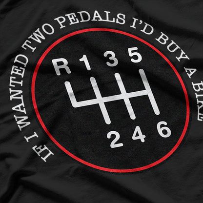 Manual Trans GTI 6-Speed: Save the Manual, Car Guys Unite T-Shirt