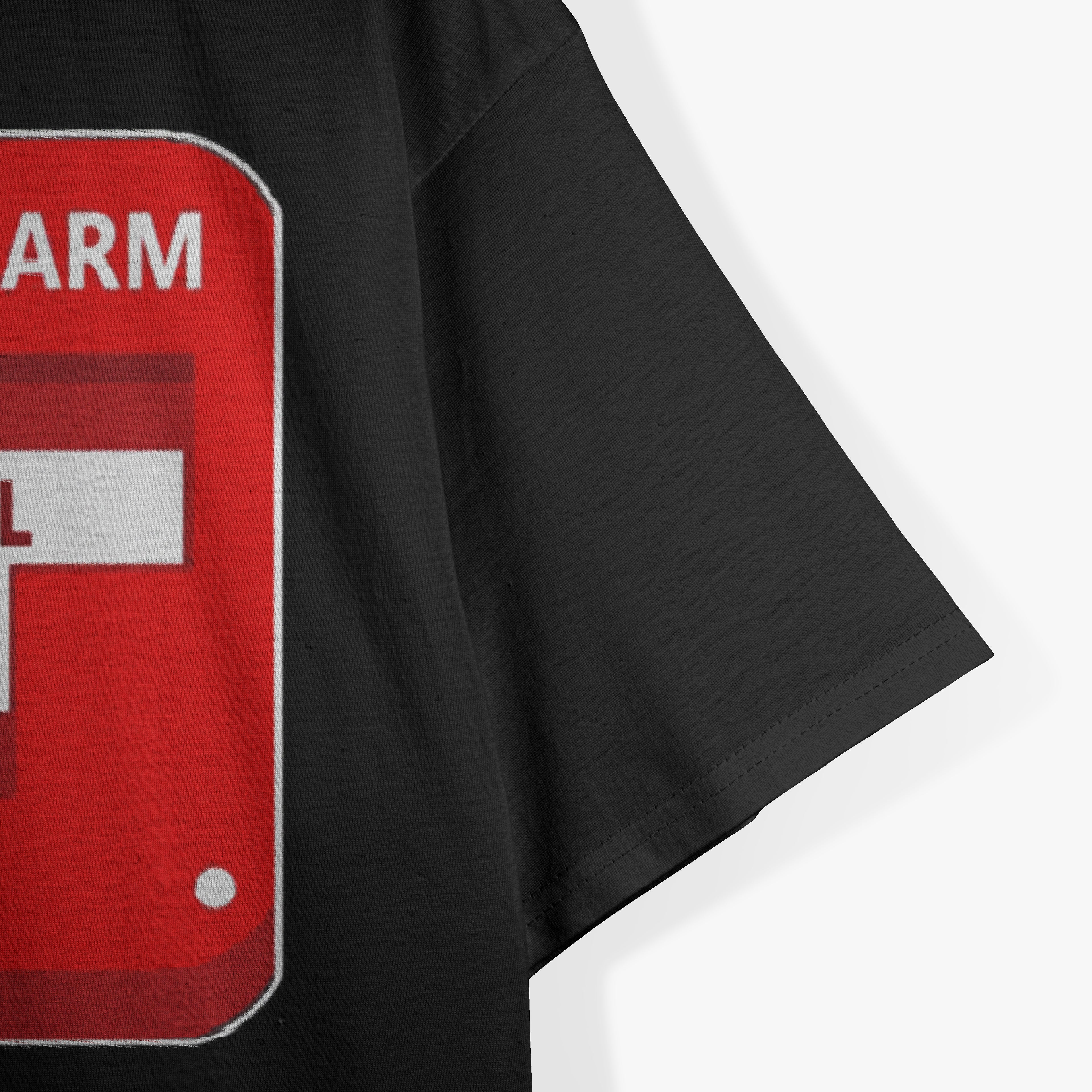 Fire Alarm Pull Sign Funny Adult Humor T-Shirt