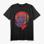 Retro Sunset Pinball A Fun Blast from the Past T-Shirt