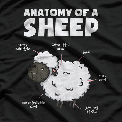 Anatomy Of A Sheep T-Shirt