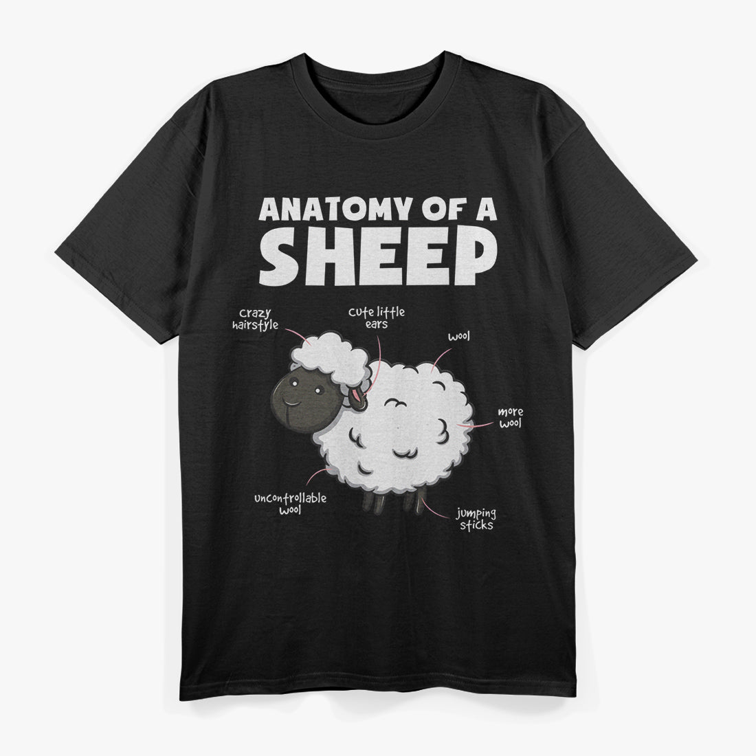 Anatomy Of A Sheep T-Shirt