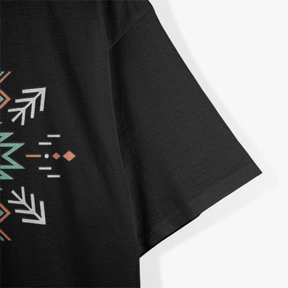 Aztec Dreamcatcher A Fusion of Culture and Spirit T-Shirt