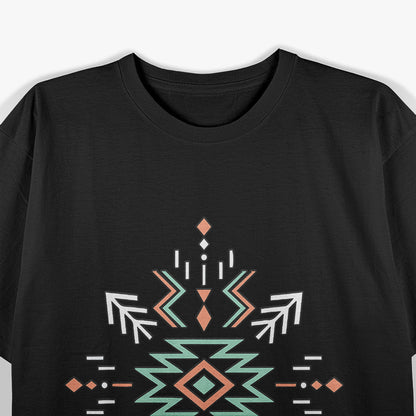 Aztec Dreamcatcher A Fusion of Culture and Spirit T-Shirt