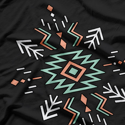 Aztec Dreamcatcher A Fusion of Culture and Spirit T-Shirt