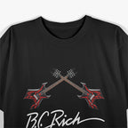 BC Rich Guitars, Rock Your Style with Iconic Guitar Power T-Shirt