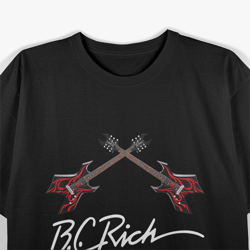 BC Rich Guitars, Rock Your Style with Iconic Guitar Power T-Shirt