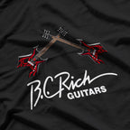 BC Rich Guitars, Rock Your Style with Iconic Guitar Power T-Shirt