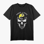 Billiards Pool Shirt 8 Ball 9 Ball Skull T-Shirt
