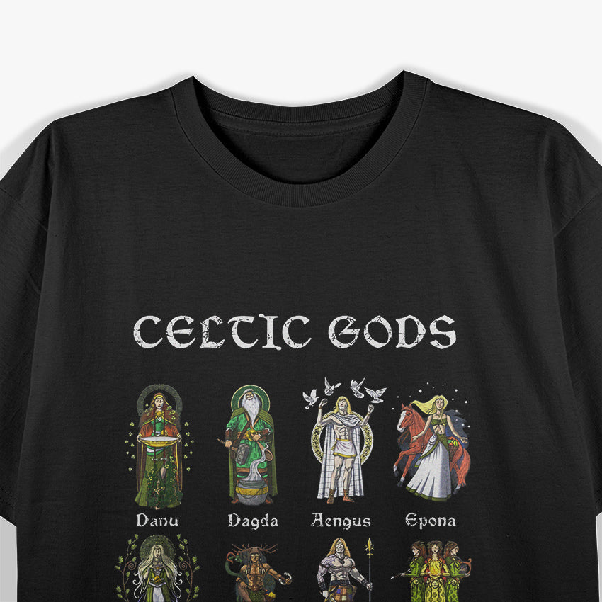 Celtic Mythology's Gods - Celebrating Ancient Deities T-Shirt