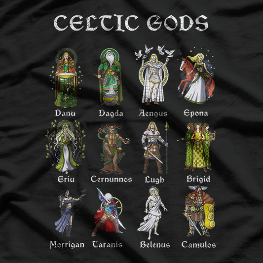 Celtic Mythology's Gods - Celebrating Ancient Deities T-Shirt