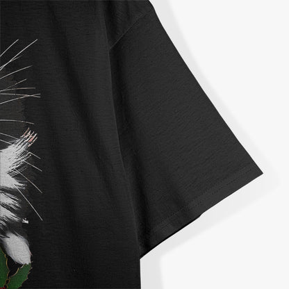 A Tuxedo Merry Christmas Cute Cat Xmas T-Shirt