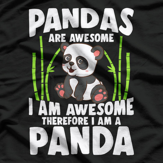 Cute Panda Awesome T-Shirt