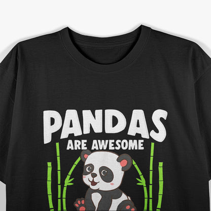 Cute Panda Awesome T-Shirt