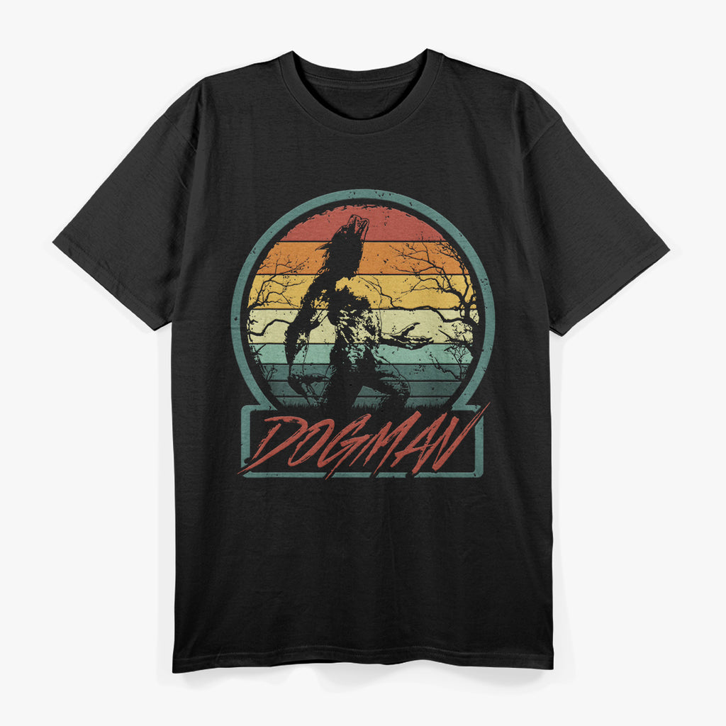Dogman: Retro Michigan-Wisconsin Werewolf T-Shirt