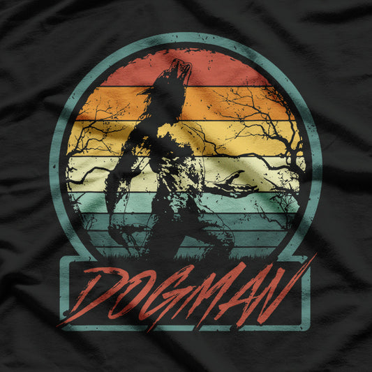 Dogman: Retro Michigan-Wisconsin Werewolf T-Shirt