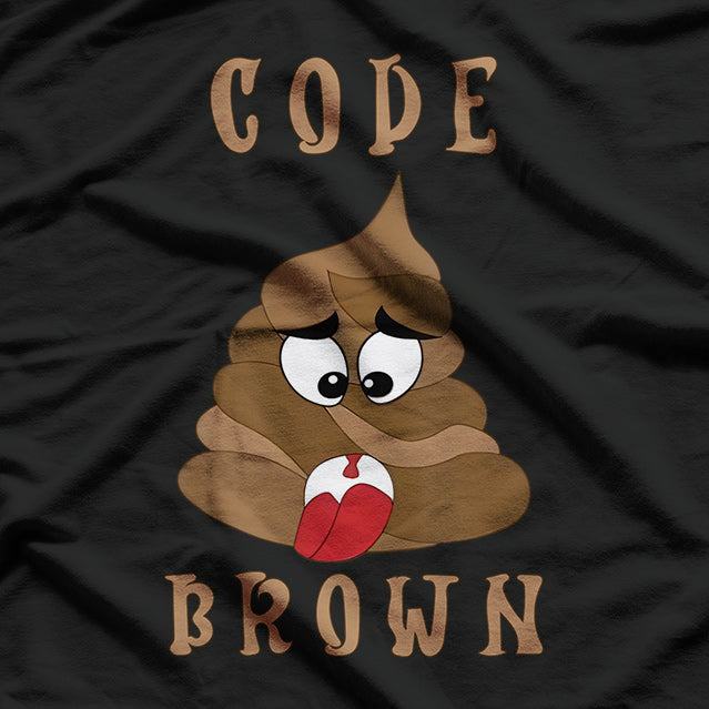 Funny Medical Code Brown, Funny Healthcare T-Shirt