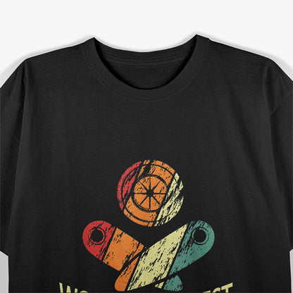 Funny Pinball Player Worlds Okayest Classic T-Shirt